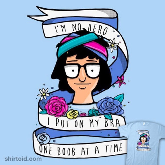 TeeFury Tops - TeeFury Bob’s Burgers T-Shirt Size XL Girly Fit
